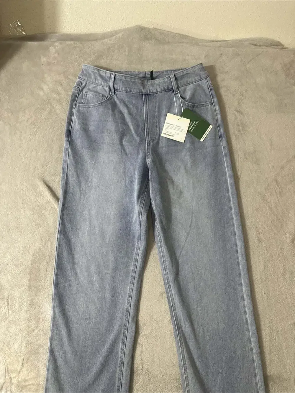 Halara Flex Denim Jeans Women’s Medium Light Wash Straight Leg NWT